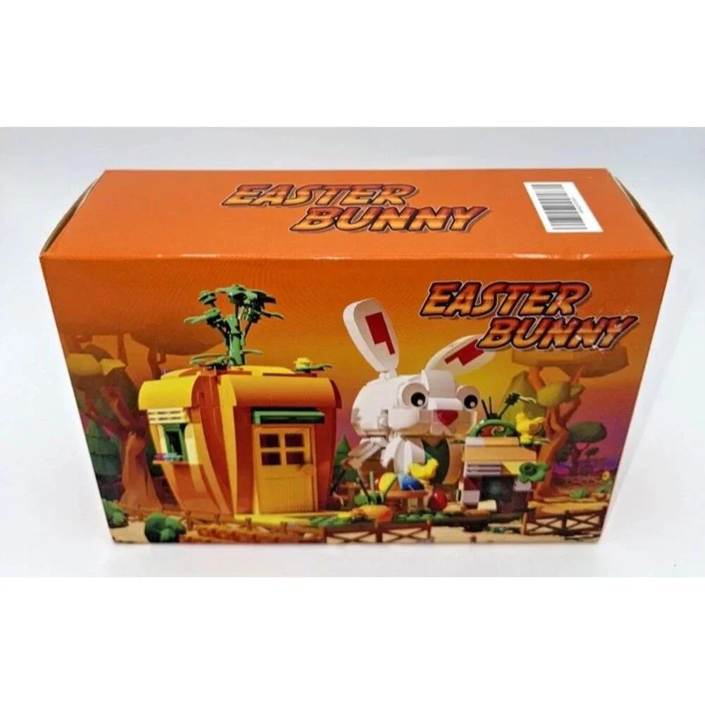 Easter Bunny Building Blocks Set Over 400 Pieces, Children Kids New Sealed